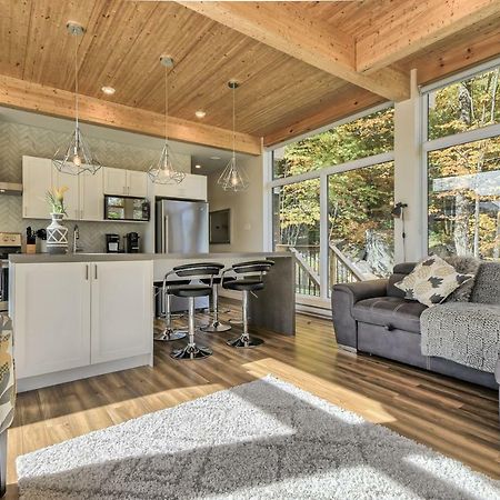Modern Chalet With Mountain And Lake View By Reserver.Ca Sainte-Adele Exterior photo